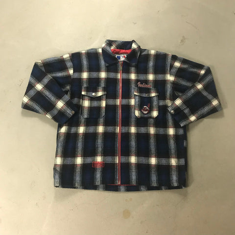 Cleveland Indians Flanell Vintage Jacket - vintage starter karlkani sergiotacchini