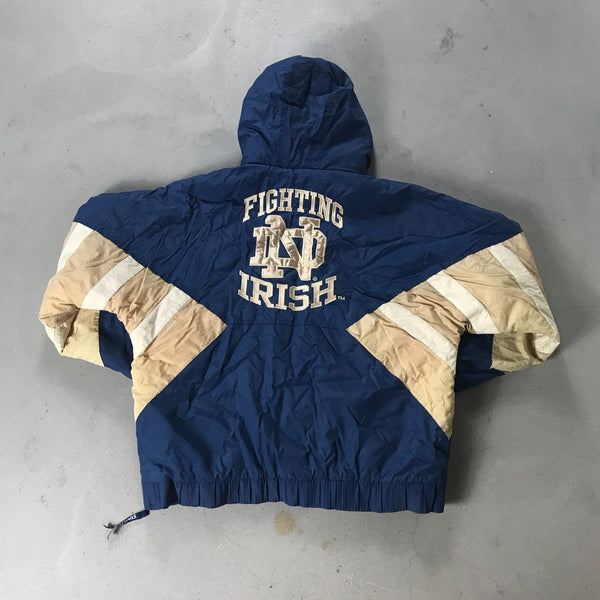 Notre Dame Fighting Irish Vintage Jacket - vintage starter karlkani sergiotacchini