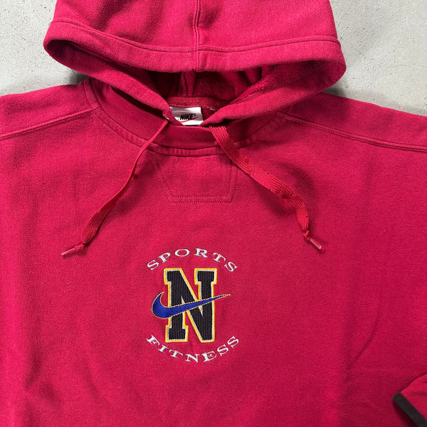 NIKE Sports and Fitness Vintage Bootleg Hoodie - vintage starter karlkani sergiotacchini