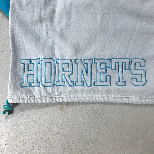 Charlotte Hornets Vintage Starter Hoodie - vintage starter karlkani sergiotacchini