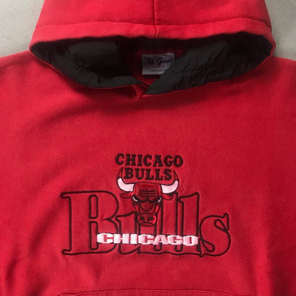 Chicago Bulls Vintage Hoodie - vintage starter karlkani sergiotacchini