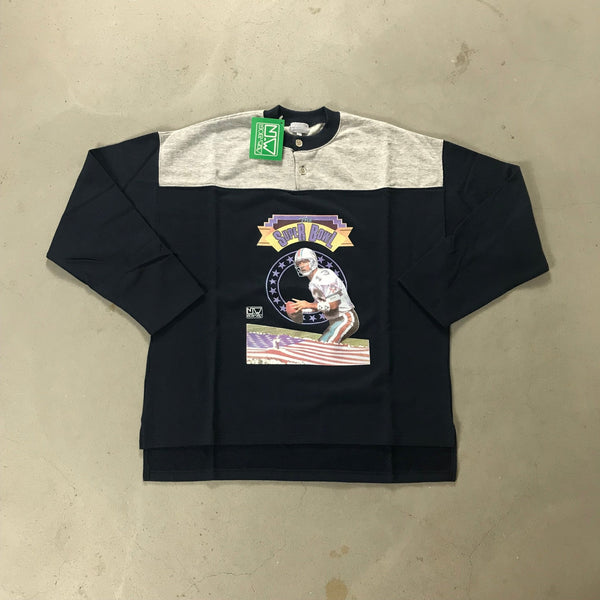 Superbowl Vintage Sweatshirt DEADSTOCK - vintage starter karlkani sergiotacchini