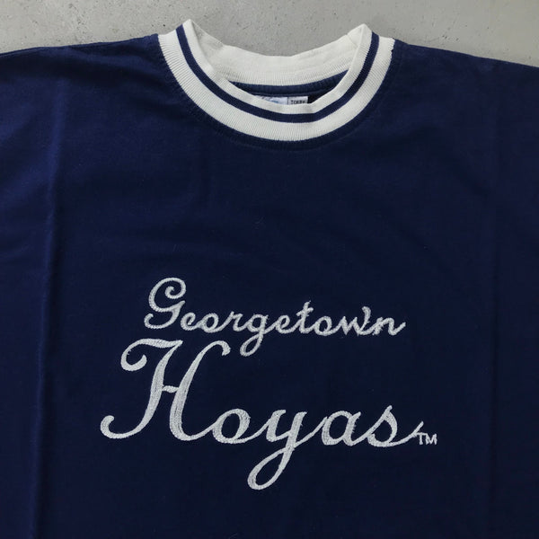 Georgetown Hoyas Vintage T-Shirt - vintage starter karlkani sergiotacchini