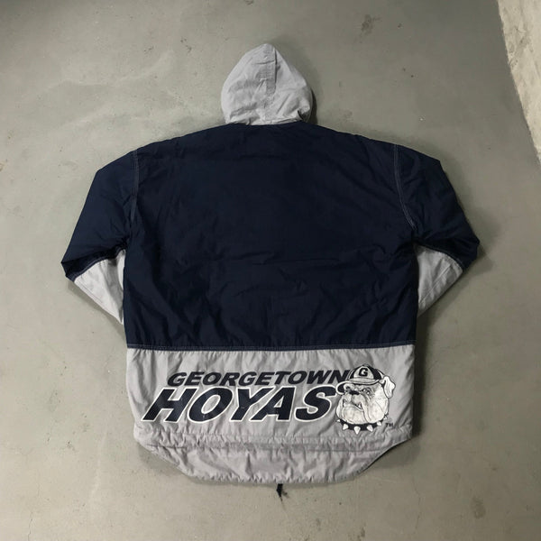Georgetown Hoyas Vintage Jacket - vintage starter karlkani sergiotacchini