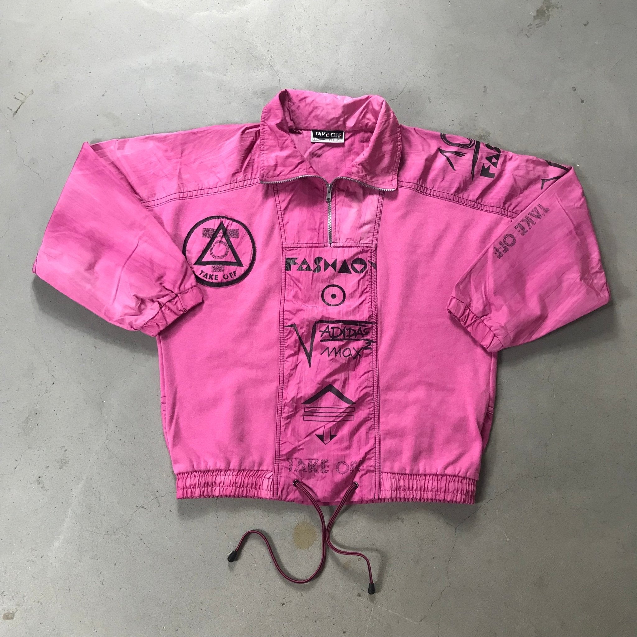 Adidas Vintage Take Off Half - Zip - vintage starter karlkani sergiotacchini