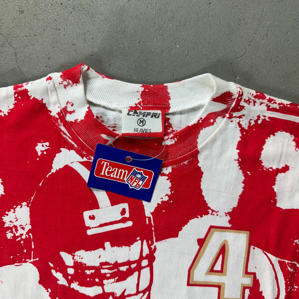 San Francisco 49ers AOP Vintage T-Shirt DEADSTOCK - vintage starter karlkani sergiotacchini