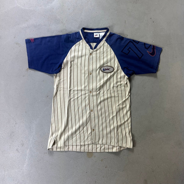Nike Vintage Baseball Shirt - vintage starter karlkani sergiotacchini