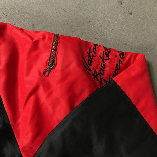 Chicago Bulls Spalding Vintage Bomber Jacket - vintage starter karlkani sergiotacchini