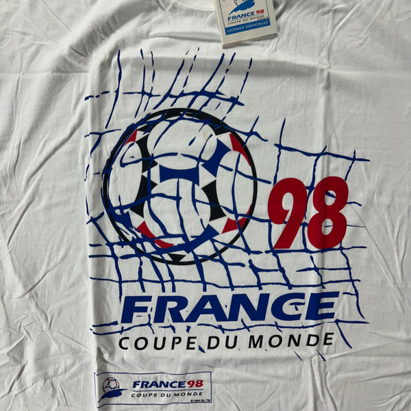 Vintage France 98 T-Shirt DEADSTOCK - vintage starter karlkani sergiotacchini