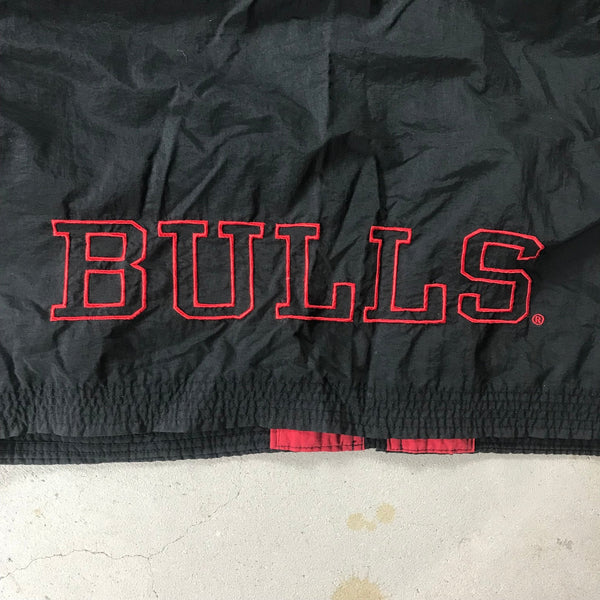 Chicago Bulls Vintage Rain Jacket - vintage starter karlkani sergiotacchini