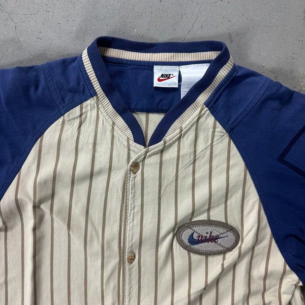 Nike Vintage Baseball Shirt - vintage starter karlkani sergiotacchini