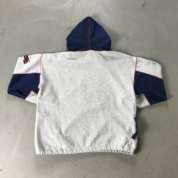 Atlanta Braves Vintage Starter Hoodie - vintage starter karlkani sergiotacchini