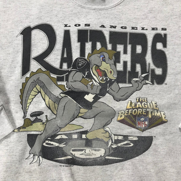 Los Angeles Raiders Raptors Vintage Crewneck - vintage starter karlkani sergiotacchini
