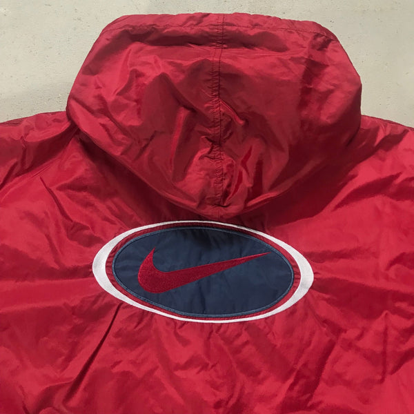 Nike Swoosh Vintage Jacket - vintage starter karlkani sergiotacchini
