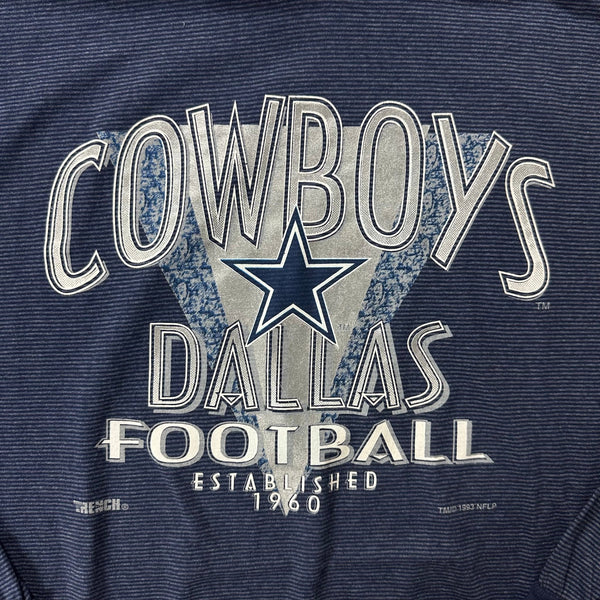 Dallas Cowboys Vintage Trench Hoodie DEADSTOCK - vintage starter karlkani sergiotacchini