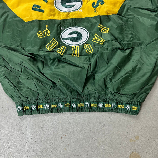 Green Bay Packers Vintage Track Jacket - vintage starter karlkani sergiotacchini