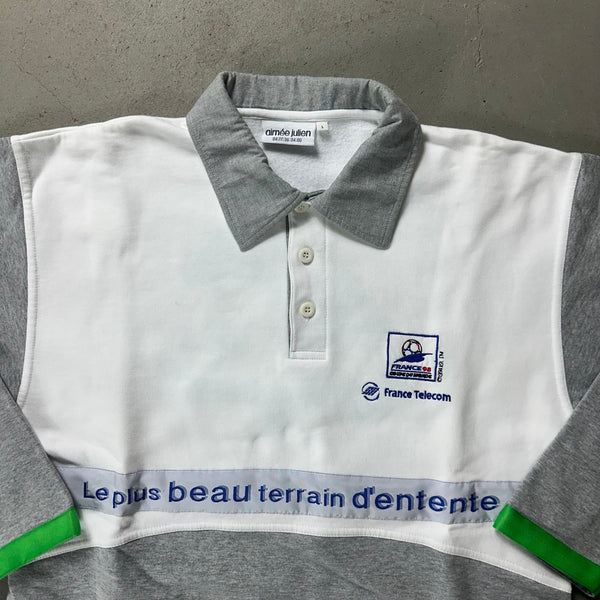 France 98 Telecom Vintage Longsleeve - vintage starter karlkani sergiotacchini