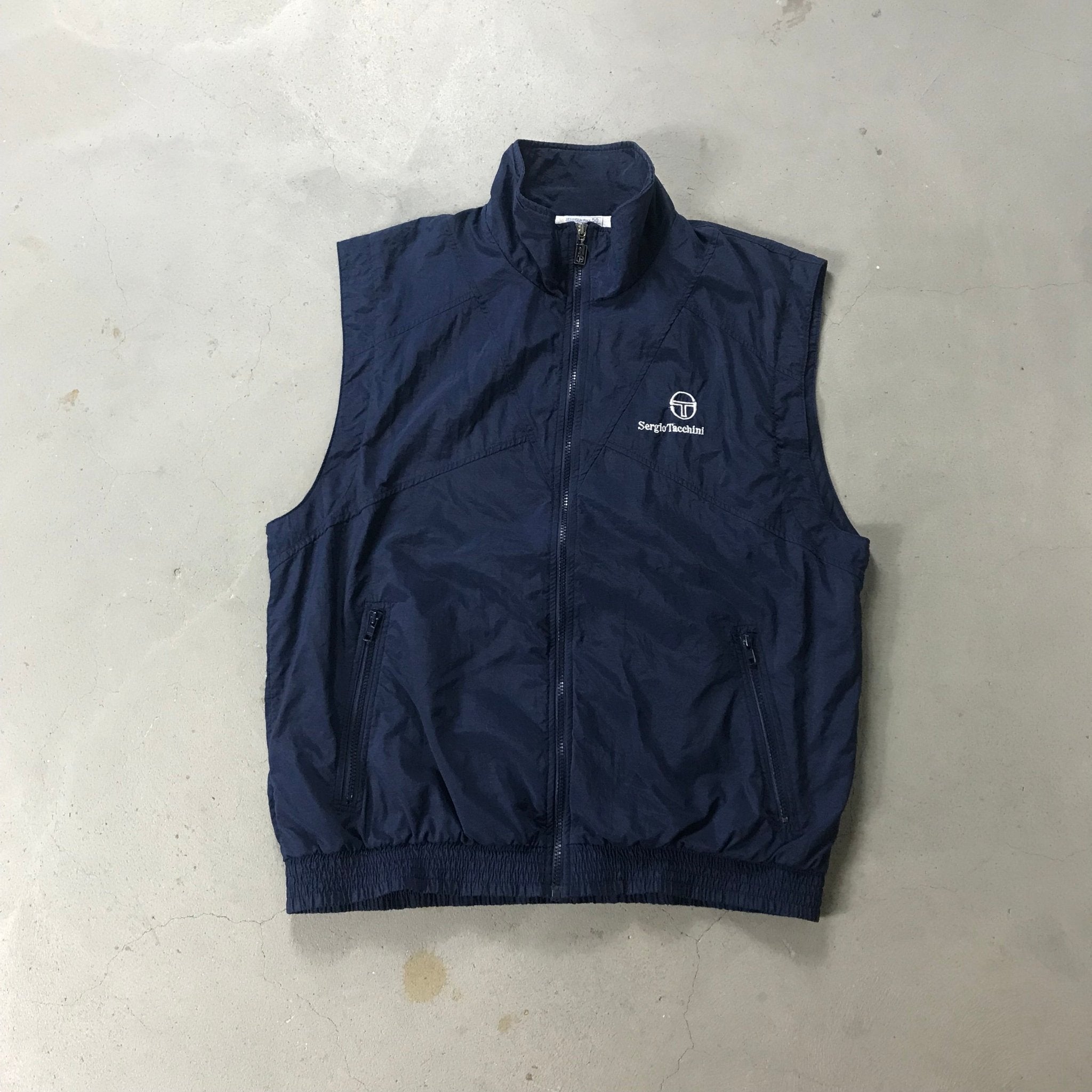 Sergio Tacchini Vintage Vest - vintage starter karlkani sergiotacchini