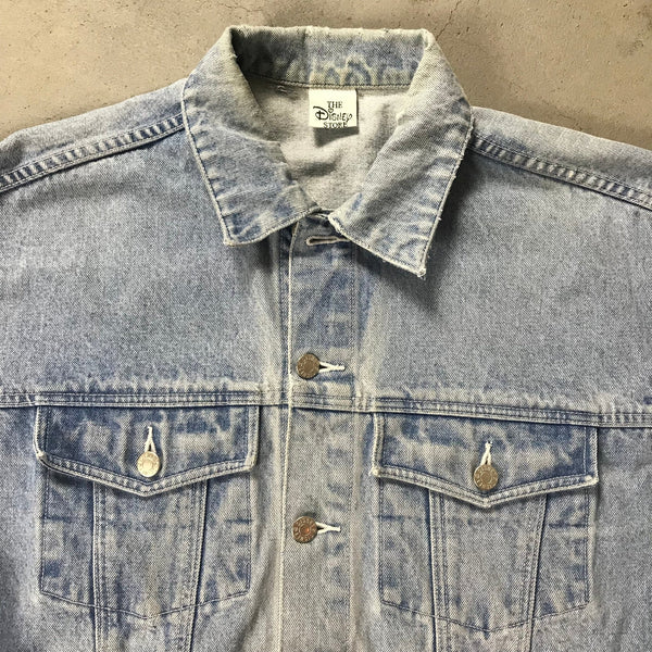 Mickey Mouse Disney Vintage Denim Jacket - vintage starter karlkani sergiotacchini