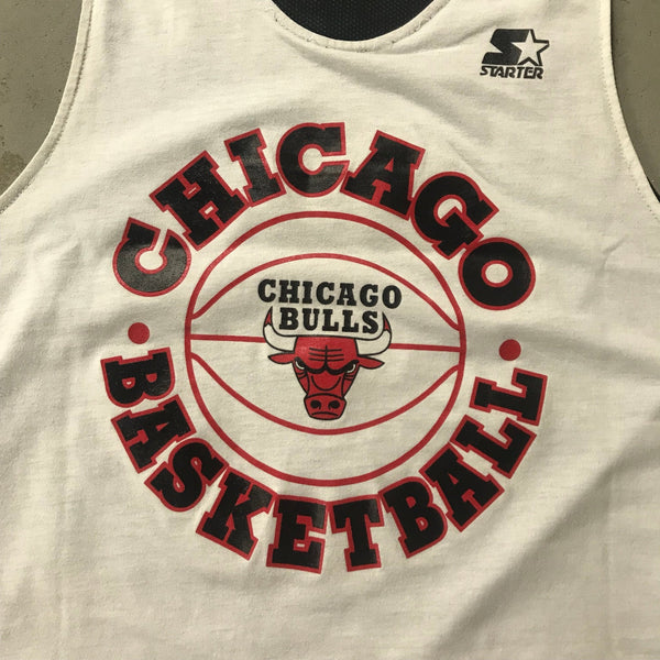 Chicago Bulls Reversible Vintage Tank Top - vintage starter karlkani sergiotacchini