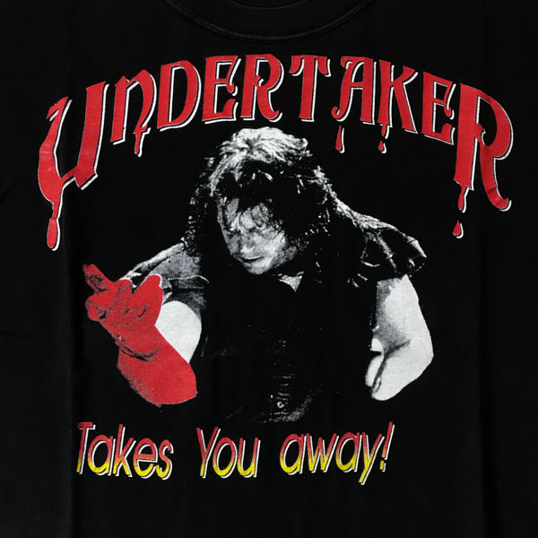 WWF Wrestling Undertaker T-Shirt - vintage starter karlkani sergiotacchini