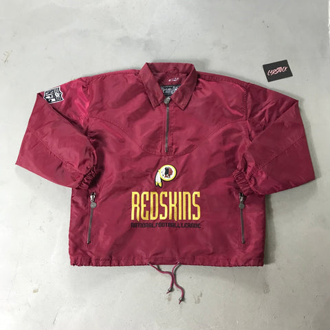 Washington Redskins Vintage 3/4 Zip Jacket - vintage starter karlkani sergiotacchini