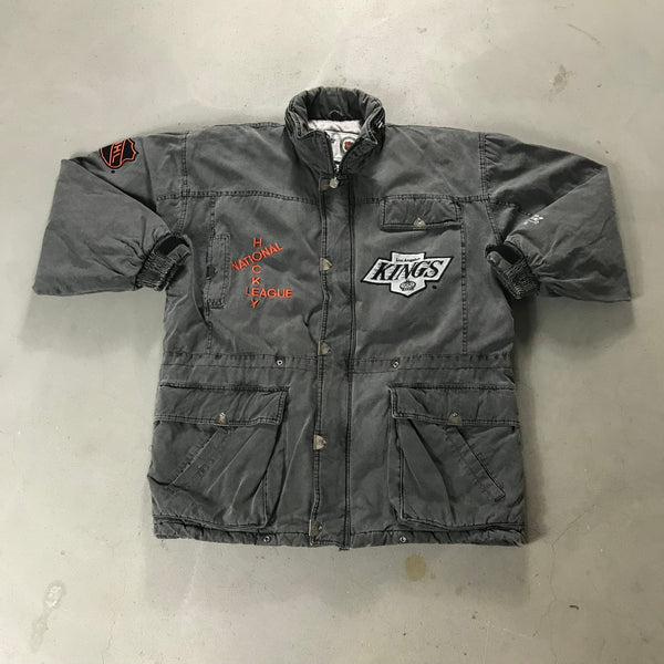 LA Kings Vintage Parka Jacket - vintage starter karlkani sergiotacchini