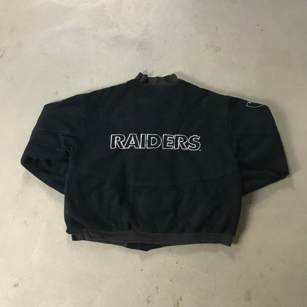 Los Angeles Raiders Vintage Fleece Jacket - vintage starter karlkani sergiotacchini