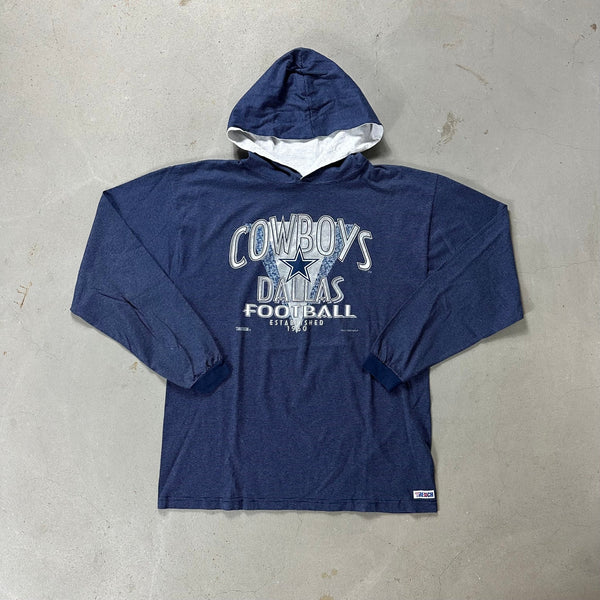 Dallas Cowboys Vintage Trench Hoodie DEADSTOCK - vintage starter karlkani sergiotacchini