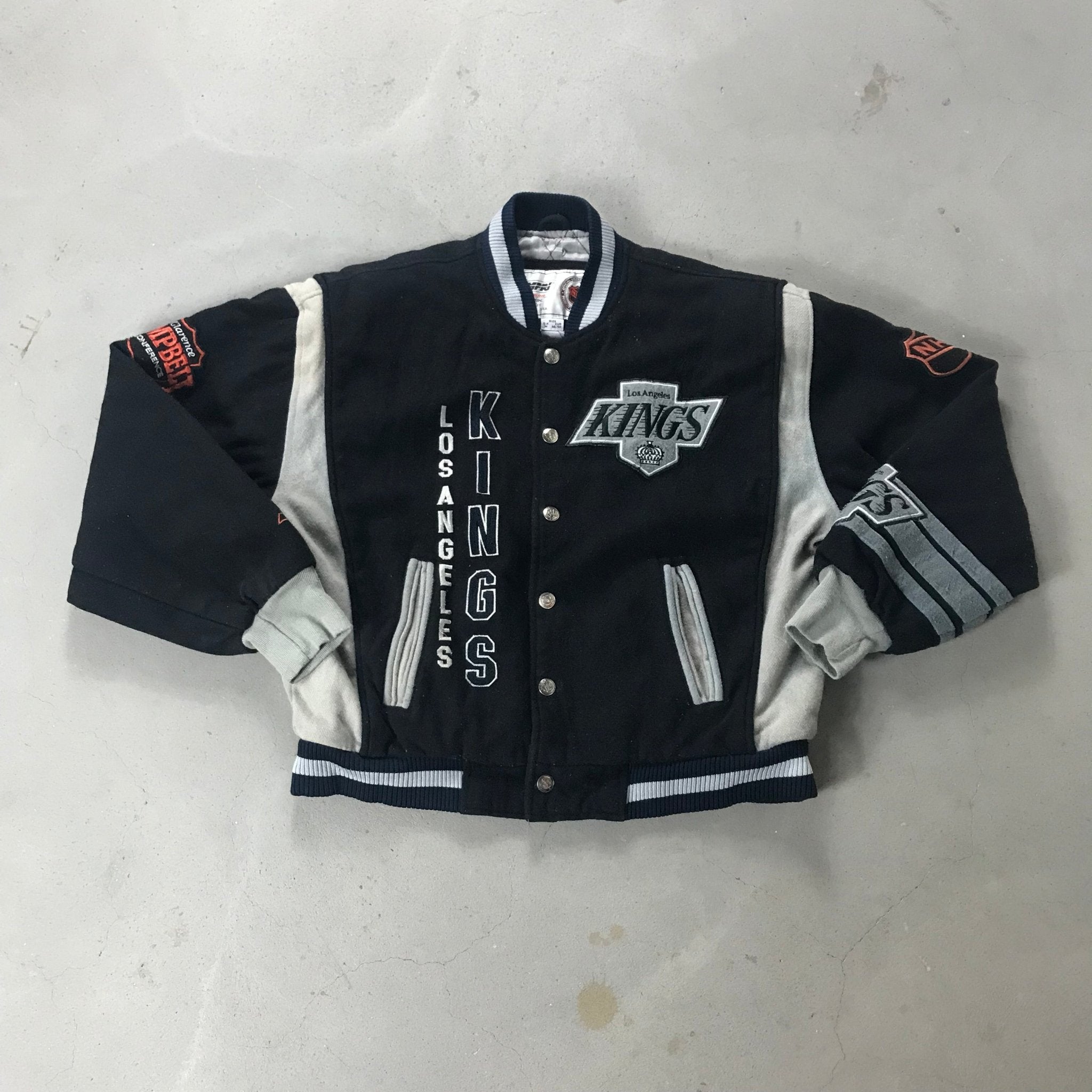 LA Kings Vintage Wool Jacket - vintage campri teamline