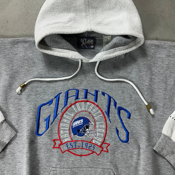 New York Giants Vintage Lee Sport Hoodie - vintage starter karlkani sergiotacchini