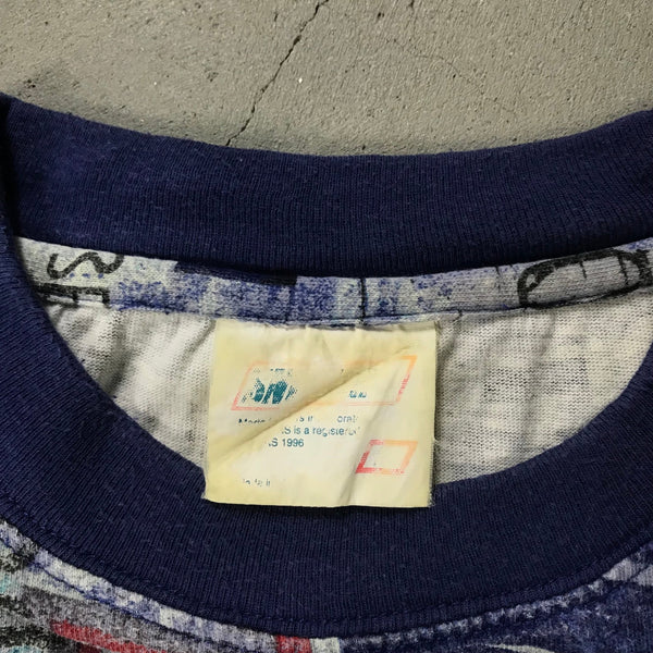 Snickers France 98 AOP Vintage T-Shirt - vintage starter karlkani sergiotacchini