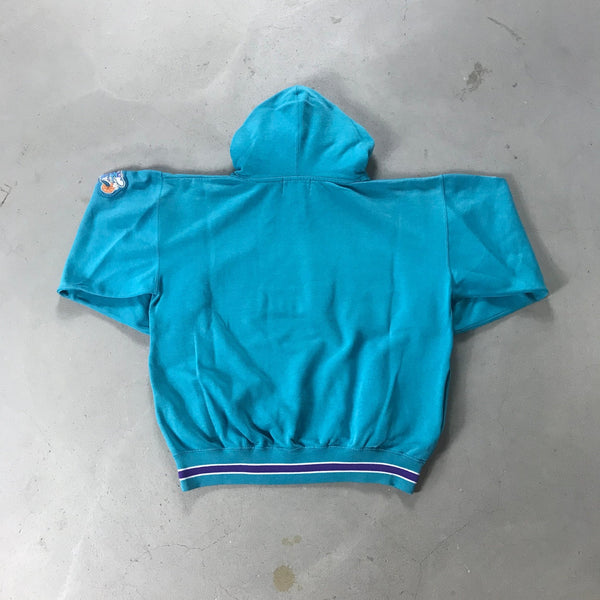 Charlotte Hornets Vintage Starter Hoodie - vintage starter karlkani sergiotacchini