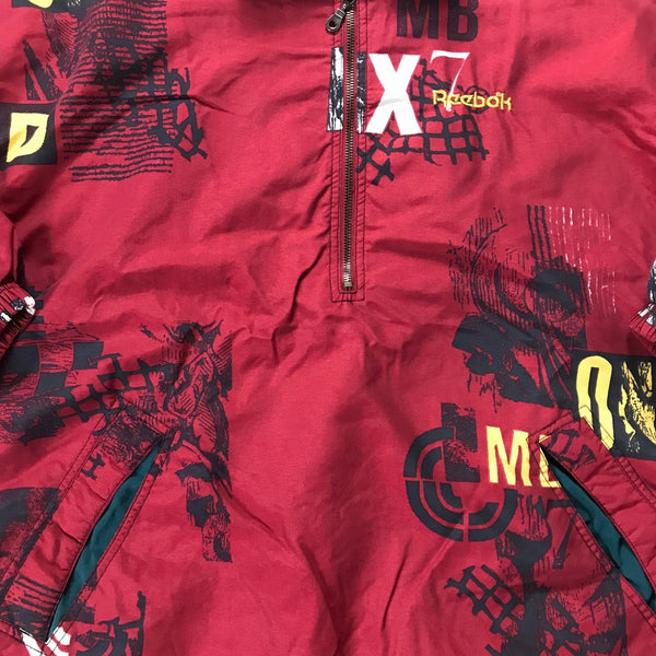 Reebok Vintage Half - Zip Jacket - vintage starter karlkani sergiotacchini