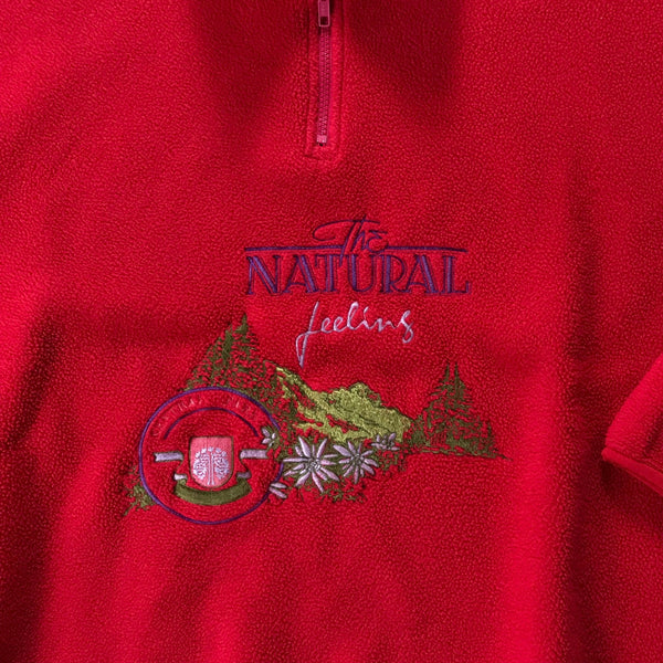 Sergio Tacchini Vintage 1/4 Zip Fleece - vintage starter karlkani sergiotacchini