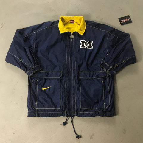 NIKE Michigan State Vintage Jacket - vintage starter karlkani sergiotacchini