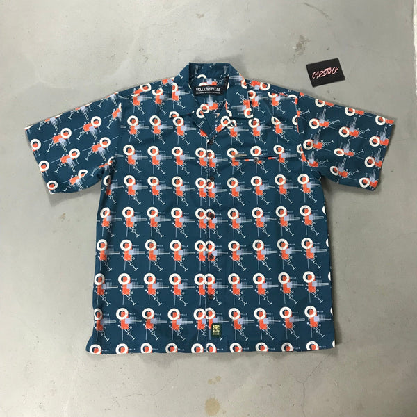 Pelle Pelle Vintage Button Shirt - vintage starter karlkani sergiotacchini