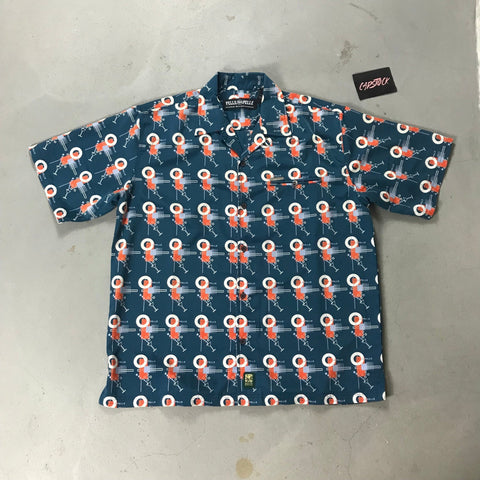 Pelle Pelle Vintage Button Shirt - vintage starter karlkani sergiotacchini