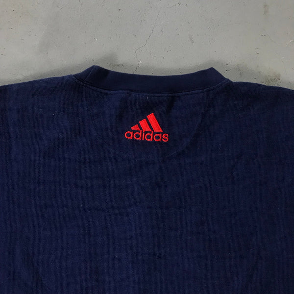 Adidas Big Logo Vintage Sweatshirt - vintage starter karlkani sergiotacchini
