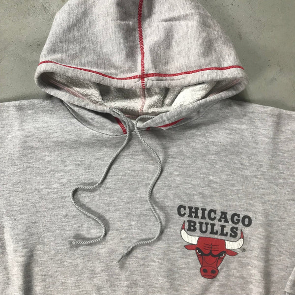 Chicago Bulls Spalding Vintage Hoodie - vintage starter karlkani sergiotacchini