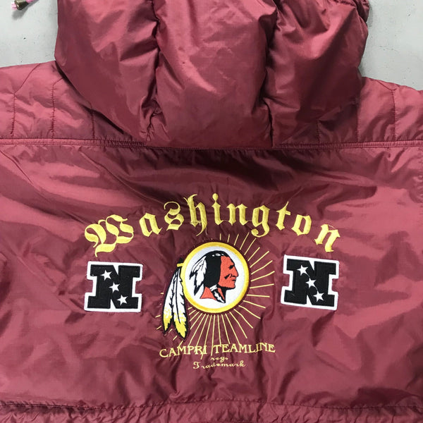 Washington Redskins Vintage Parka Jacket - vintage campri teamline