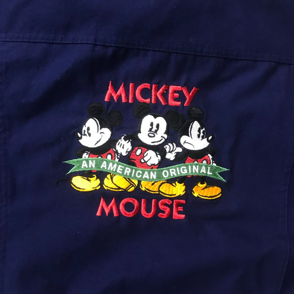 Mickey Mouse Vintage Jacket - vintage starter karlkani sergiotacchini