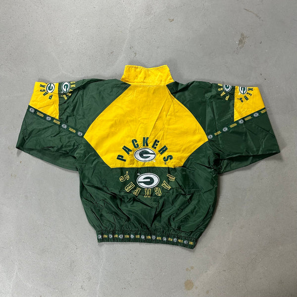 Green Bay Packers Vintage Track Jacket - vintage starter karlkani sergiotacchini