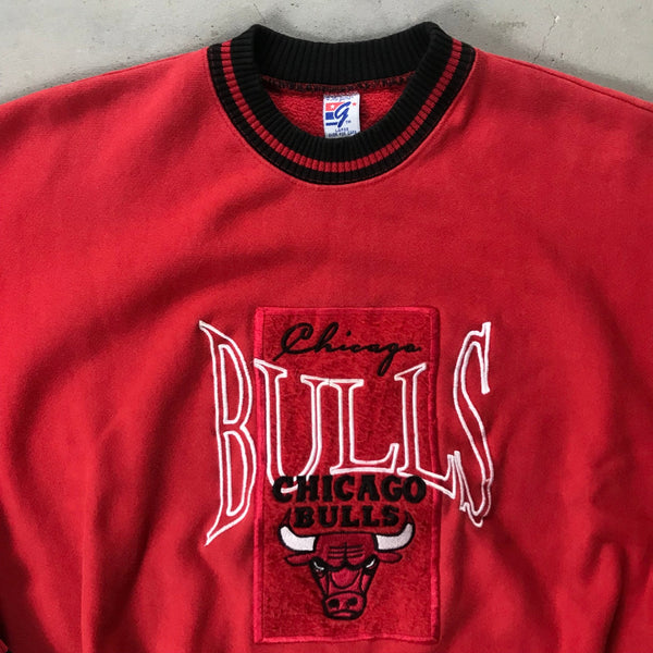 Chicago Bulls Vintage Crewneck - vintage starter karlkani sergiotacchini