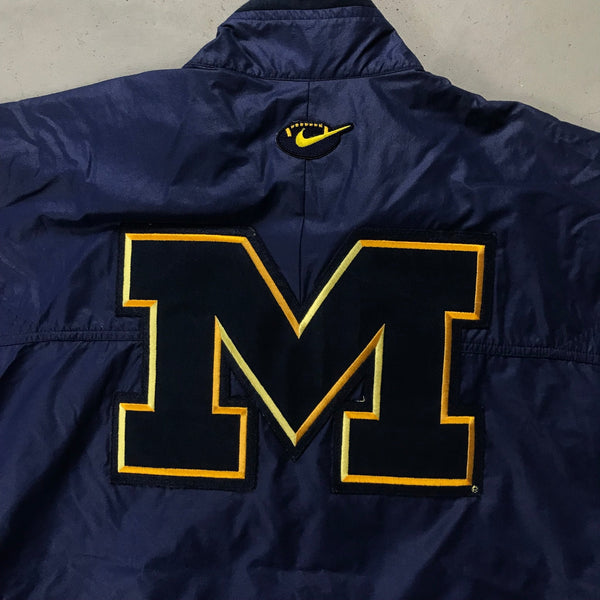 NIKE Michigan State Vintage Jacket - vintage starter karlkani sergiotacchini