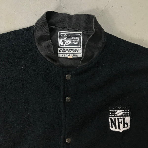 Los Angeles Raiders Vintage Fleece Jacket - vintage starter karlkani sergiotacchini