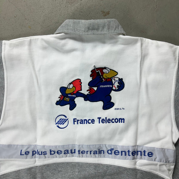 France 98 Telecom Vintage Longsleeve - vintage starter karlkani sergiotacchini