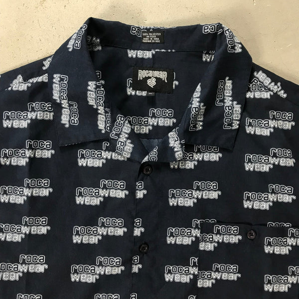 Rocawear Vintage Button Shirt - vintage starter karlkani sergiotacchini