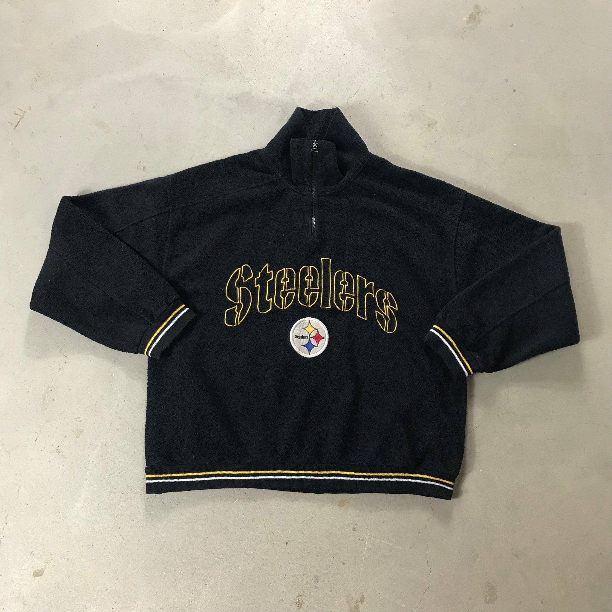 Pittsburgh Steelers Vintage Fleece - vintage starter karlkani sergiotacchini