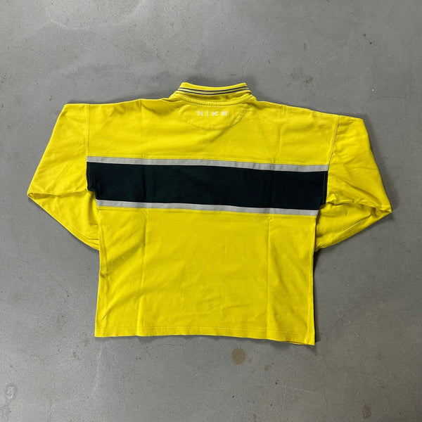 Nike Swoosh Vintage Longsleeve Polo - vintage starter karlkani sergiotacchini